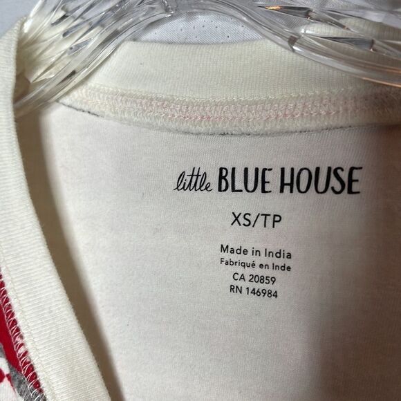 Little Blue House By Hatley Bear Suit PJ’s. Size XS. - Picture 6 of 9